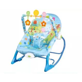 Ghế Rung Cao Cấp Cho Bé Đa Chế Độ, Ghế Bập Bênh Nằm Chơi Cho Trẻ Có Nhạc Có Khung Đồ Chơi Kích Thích Giác Quan