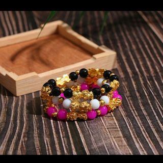 Vòng chuỗi đeo tay nữ mix 5 tỳ hưu nhe