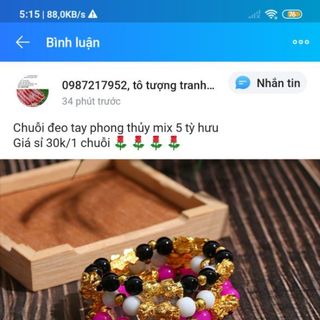 Vòng chuỗi đeo tay nữ mix 5 tỳ hưu nhe