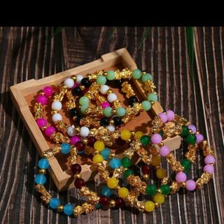 Vòng chuỗi đeo tay nữ mix 5 tỳ hưu nhe