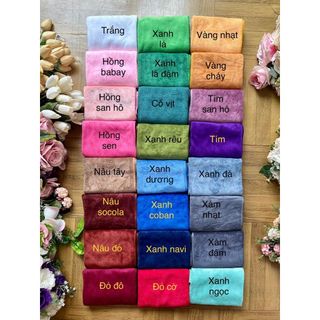 Khăn gội spa, khăn lau đầu 35cm x 75cm chuyên dùng cho các tiệm làm tóc tiệm làm móng