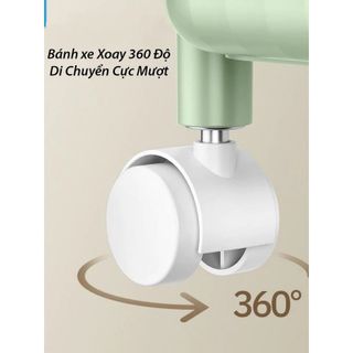 Kệ Đựng Đồ 3/4 Tầng Đa Năng Có Bánh Xe Dễ Thương, Kệ Spa, Đựng Mỹ Phẩm