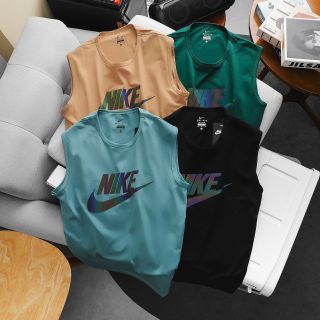 Tank top N 100% cotton thái 4c xịn, vải dày mịn, trơn láng, mát rượi, co giãn 4 chiều.