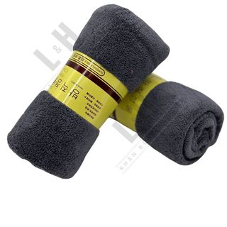 Khăn tắm lông cừu trơn, mềm mịn, thấm hút nhanh, kt 60x120cm