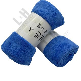 Khăn Tắm Lông Cừu Trơn, Mềm Mịn, Thấm Hút Nhanh, KT 60x120cm