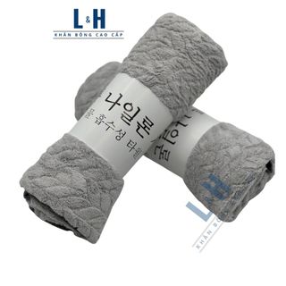 Khăn tắm Lông Cừu, Xương Cá, KT 50x100cm