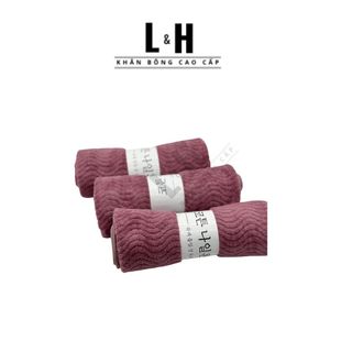 Khăn tắm lông cừu, sóng gạo 50x100cm