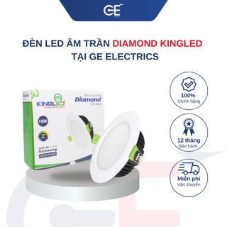 Đèn LED âm trần Diamond Kingled tại GE Electrics