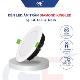 Đèn LED âm trần Diamond Kingled tại GE Electrics