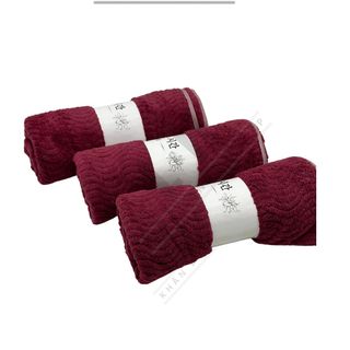 Khăn tắm lông cừu, sóng gạo 50x100cm