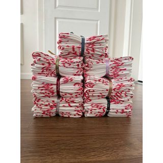 Set 4c khăn tắm, lau đầu 40x70cm chong chóng đỏ trắng, kt 40x70cm, 100g