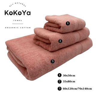Khăn Tắm Gội Đầu Lau Mặt BASIC Dùng Cho Gia Đình Spa Khách Sạn 100% Cotton Thấm Hút Không Ra Màu
