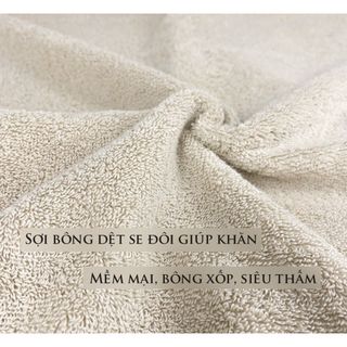 Khăn Tắm Cao Cấp Siêu Dày Xuất Hàn Quốc Nhật Bản 100% Cotton Siêu Thấm Cho Gia Đình Khách Sạn