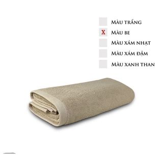 Khăn Tắm Cao Cấp Siêu Dày Xuất Hàn Quốc Nhật Bản 100% Cotton Siêu Thấm