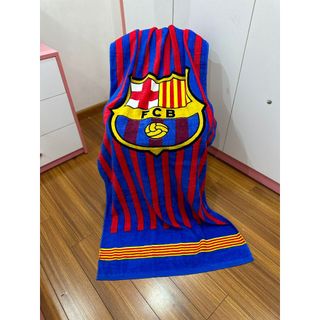 Khăn tắm cao cấp MJ cỡ lớn 70x140cm, hoạt hình câu lạc bộ đội bóng cho Nam, cotton, thấm hút nước tốt