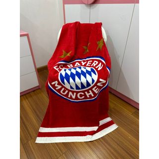 Khăn tắm cao cấp MJ cỡ lớn 70x140cm, hoạt hình câu lạc bộ đội bóng cho Nam, cotton, thấm hút nước tốt