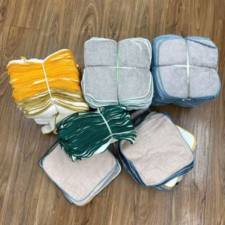 Khăn lau theo cân MJ, 1kg, kt 25x25, lau bát, lau bàn, lau kính, lau bếp, vệ sinh bếp, vệ sinh bàn đá