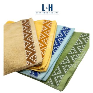 Khăn Mặt Viền Sóng, Tân Thịnh, KT 30x50cm