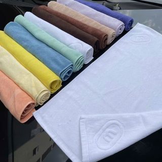 Thảm chùi chân khách sạn, 100% cotton, thấm hút tốt