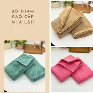 Thảm chùi chân khách sạn, 100% cotton, thấm hút tốt