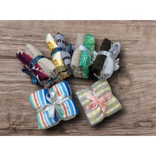 Bộ 2 khăn tắm MJ hoa kẻ, kt 60x120cm