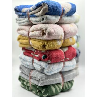 Bộ 2 khăn tắm MJ hoa kẻ, kt 60x120cm