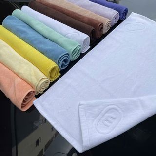 Thảm chùi chân khách sạn, 100% cotton, thấm hút tốt