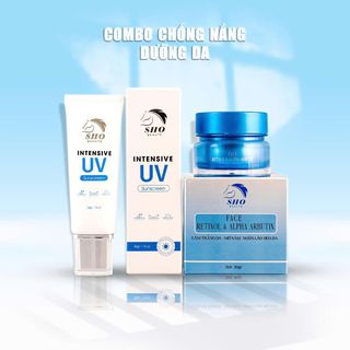 Combo kem chống nắng và dưỡng da giúp chăm sóc & bảo vệ da hằng ngày từ SHO Beaute