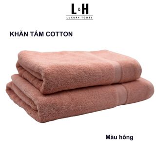 Khăn tắm Kokoya 100% Cotton Mềm Mại, Êm Ái Cho Làn Da, Khăn cỡ lớn, cỡ vừa, cỡ nhỏ, thấm hút tốt