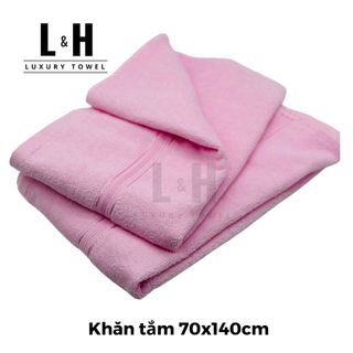 Khăn tắm Mollis Mỏng, cỡ lớn, nhanh khô, thấm hút nước tốt KT 70x140cm