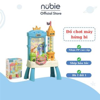 Nubie Đồ Chơi Máy Hứng Bi Hình Lâu Đài Cho Bé Máy Hứng Đậu Trẻ Em Có Nhạc Vui Nhộn
