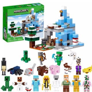 Đồ chơi mô hình 6in1 thế giới sáng tạo Nubie 44107 PCS Bộ khối xây dựng, lego xếp hình cao cấp, đồ chơi lắp ráp
