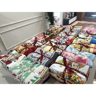 Set 10 khăn mặt trẻ em, cotton MJ trẻ em, 34x34