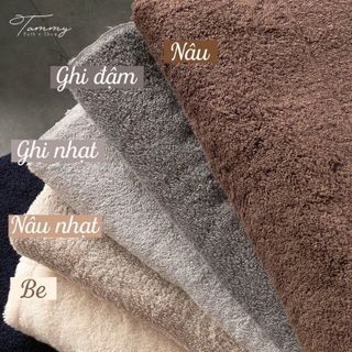 Khăn tắm MJ cotton cao cấp xuất nhật, KT 70x140cm,dày