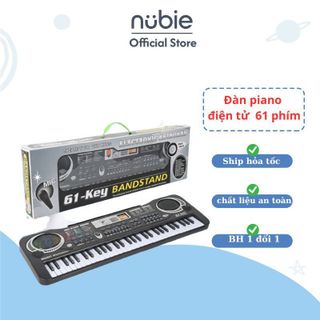 Đàn piano điện tử Keyboard cho bé, Đàn piano mini kèm mic cho bé nhiều chức năng chất liệu cao cấp