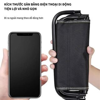 GHẾ GẤP GỌN MINI DÃ NGOẠI SIÊU NHẸ CÓ TÚI ĐỰNG