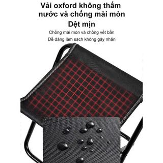 GHẾ GẤP GỌN MINI DÃ NGOẠI SIÊU NHẸ CÓ TÚI ĐỰNG
