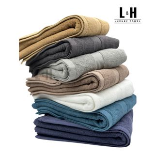 Khăn tắm, khăn lau đầu Kokoya, kt 34x80cm, cotton cao cấp xuất hàn