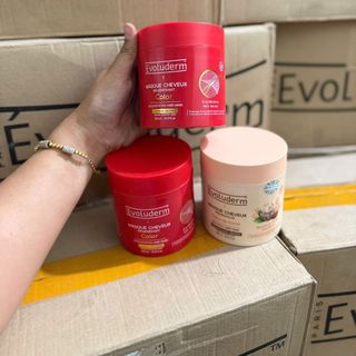 Kem ủ tóc Evoluderm dành cho tóc uốn nhuộm cho mái tóc suôn mượt sáng bóng rạng rỡ HŨ 500ml