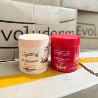 Kem ủ tóc Evoluderm dành cho tóc uốn nhuộm cho mái tóc suôn mượt sáng bóng rạng rỡ HŨ 500ml