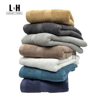 Khăn tắm, khăn lau đầu Kokoya, kt 34x80cm, cotton cao cấp xuất hàn