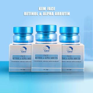 Kem dưỡng SHO Retinol Alpha Arbutin cho da mặt - dưỡng sáng da hỗ trọ giảm thâm nám