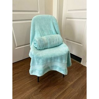 Tắm biển cotton MJ, trải cotton siêu dầy, KT 75x150cm, 750g, thấm hút tốt, Không phai màu