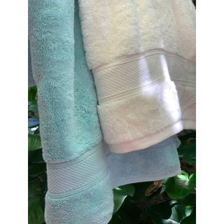 Tắm biển cotton MJ, trải cotton siêu dầy, KT 75x150cm, 750g, thấm hút tốt, Không phai màu