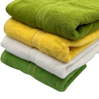 Bộ 2 Khăn Tắm 50x100cm HANOITEX, Dày Dặn, Mềm Mại, Thấm Hút Tốt