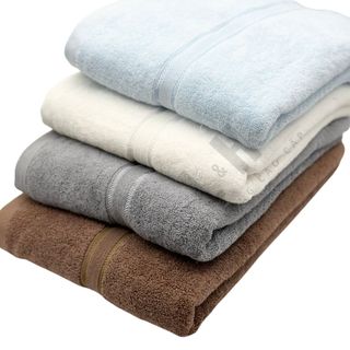 Bộ 2 Khăn Tắm 50x100cm HANOITEX, Dày Dặn, Mềm Mại, Thấm Hút Tốt