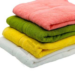Bộ 2 Khăn Tắm 50x100cm HANOITEX, Dày Dặn, Mềm Mại, Thấm Hút Tốt