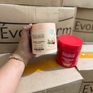 Kem ủ tóc Evoluderm dành cho tóc uốn nhuộm cho mái tóc suôn mượt sáng bóng rạng rỡ HŨ 500ml
