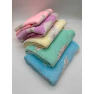 Khăn tắm lông cừu hình Lông Vũ, KT 50x100cm