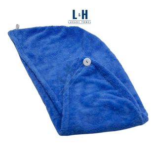Khăn quấn ủ tóc lông cừu, lau khô siêu tốc
